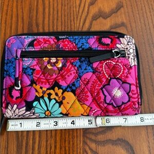 Vera Bradley turn lock wallet